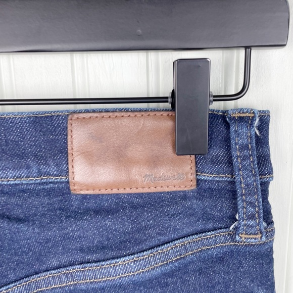 Madewell 9" Mid-Rise Skinny Jeans in Orland Dark Wash Denim MA938 Size 25 - Picture 8 of 10